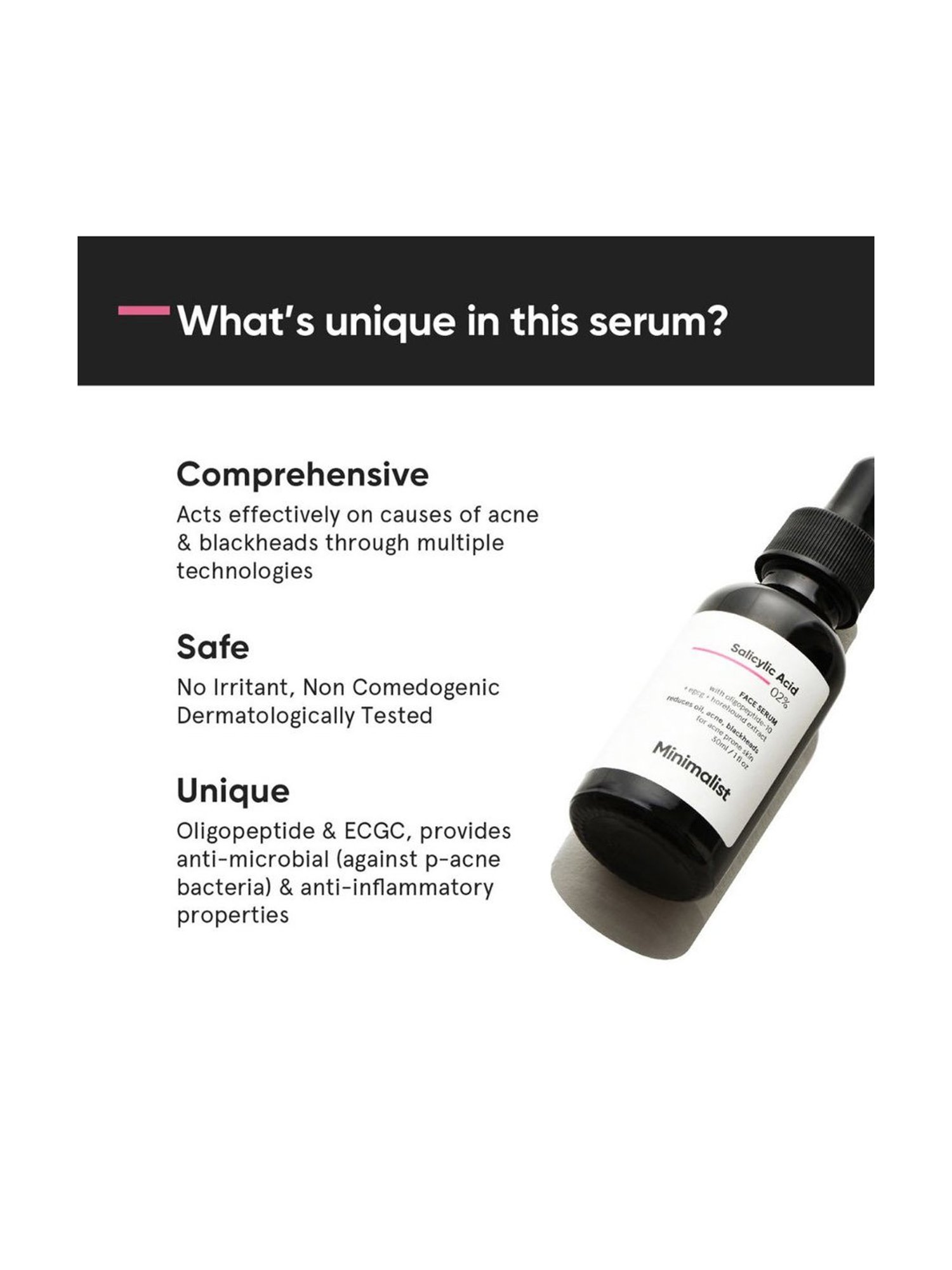 Minimalist Salicylic Acid 02% Face Serum - 30 ml