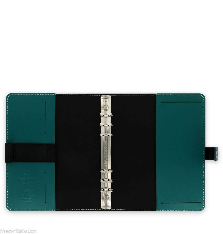 Filofax Original Organizer Dark Aqua A5 - Made in the UK - New - 022383