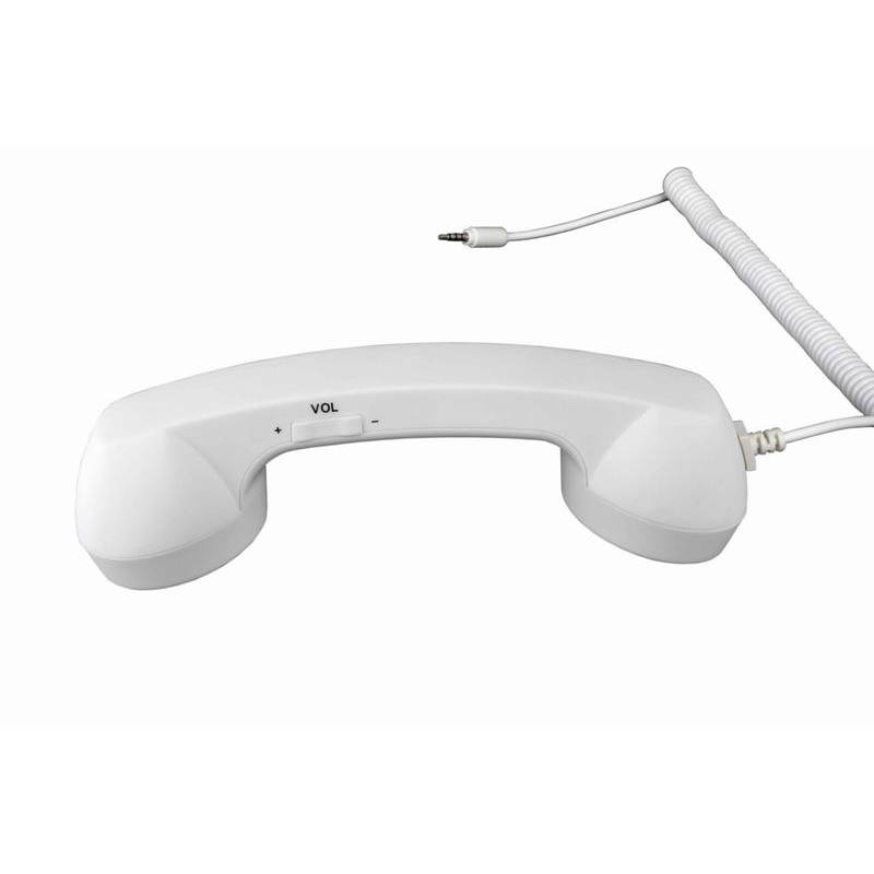 3.5mm Button Mic Retro POP Phone Handset Telephone for Apple iPhone 5,5C,5S,4S,4