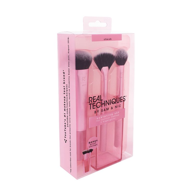 Real Techniques Sculpting Brush Set - 4pc