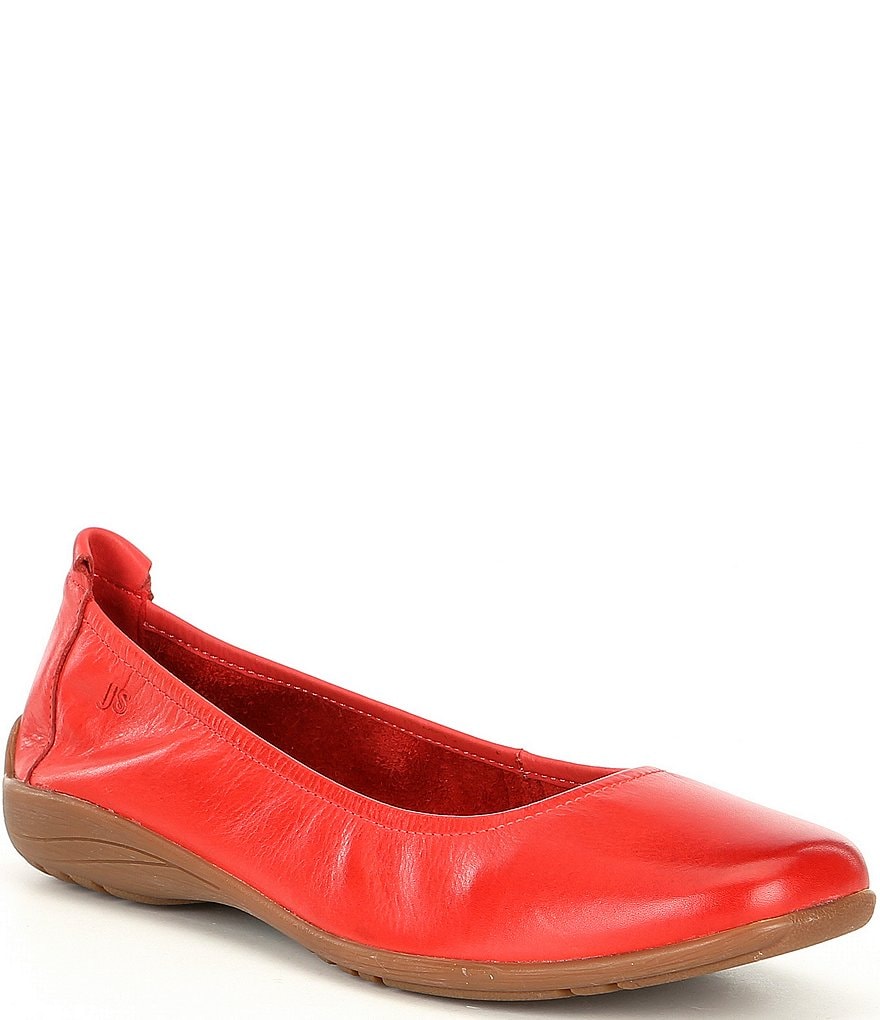 Josef Seibel Fenja 01 Leather Ballerina Slip-Ons