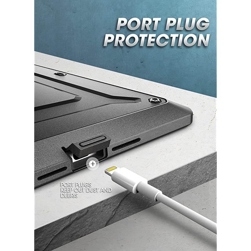 Unicorn Beetle Pro Series Case for iPad 102 20202019 with Builtin Screen Protector Protective Case for iPad 8th Generation 2020iPad 7th Generation 2019Black