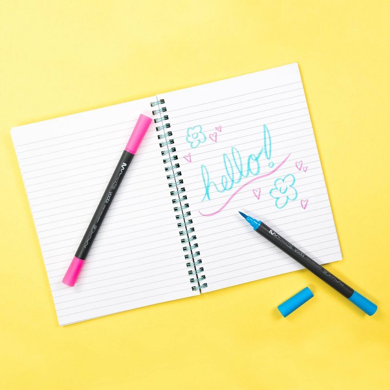 Spiral Notebook 1 Subject College Ruled Front Pocket Ice Cream  - Yoobi™