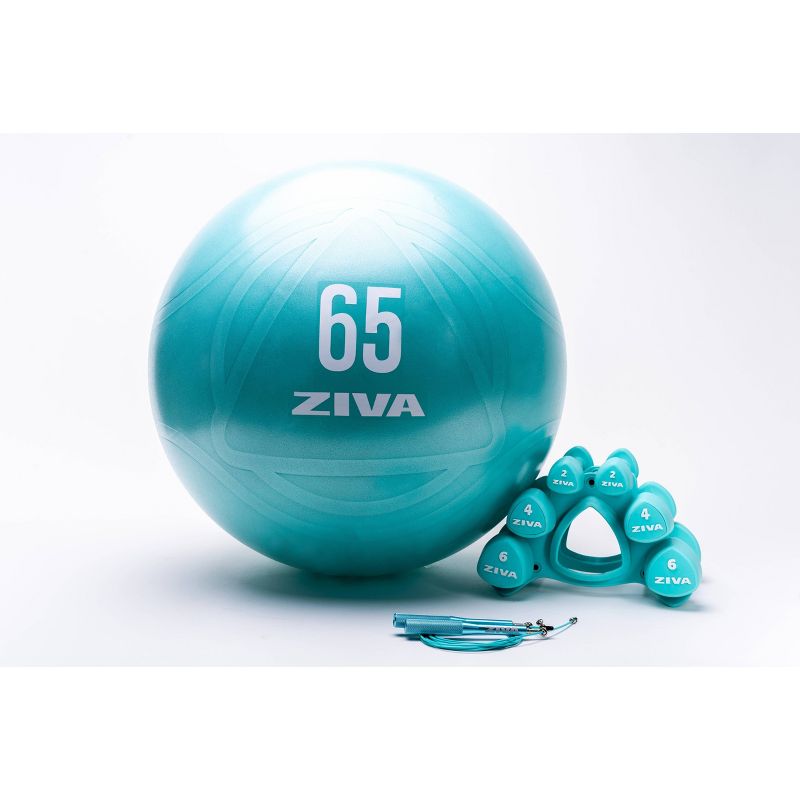 ZIVA Chic Wellness Workout Kit - Turquoise