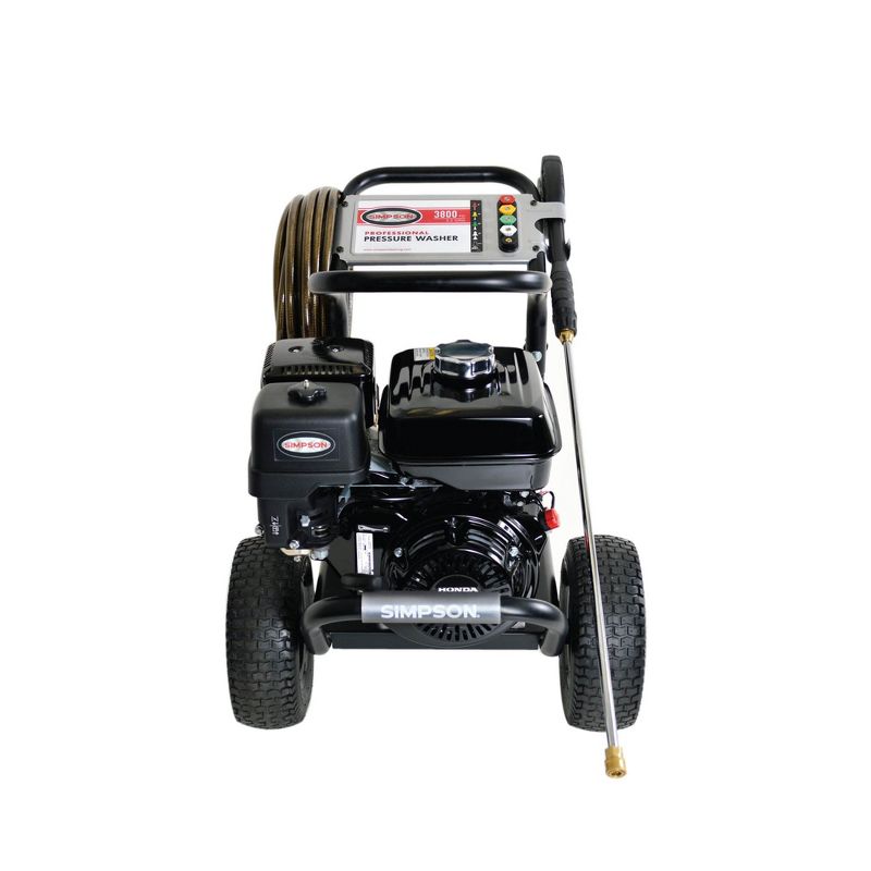 Simpson PS3835 PowerShot 3800 PSI 270cc Gas Honda Engine Power Washer, Black