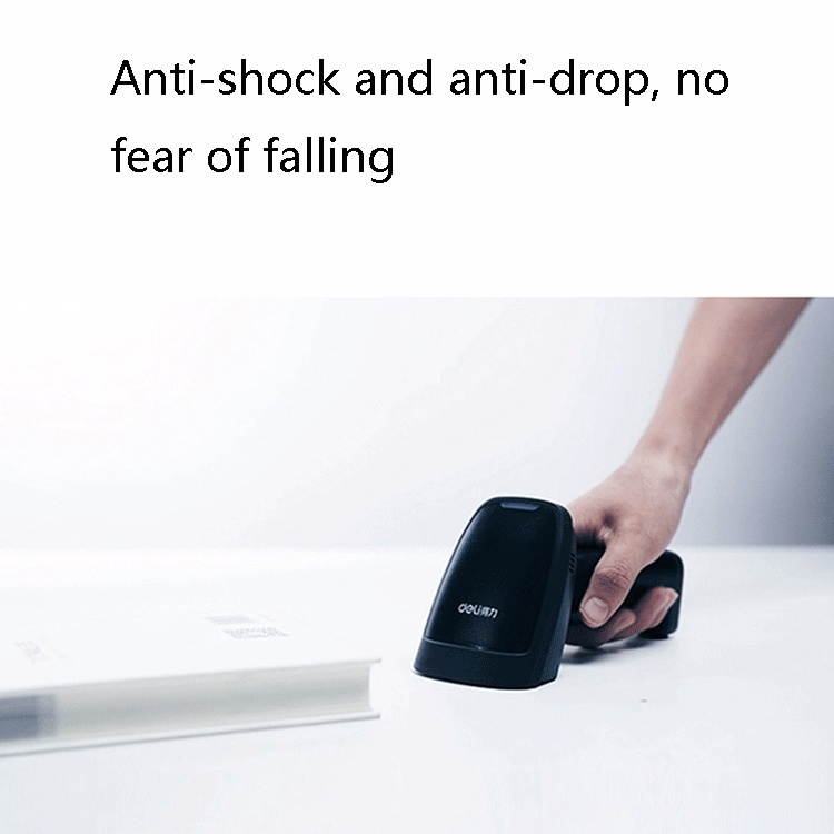 Deli Wired And Wireless Scanner Drugstore Supermarket Catering Logistics Cash Register Scanner,