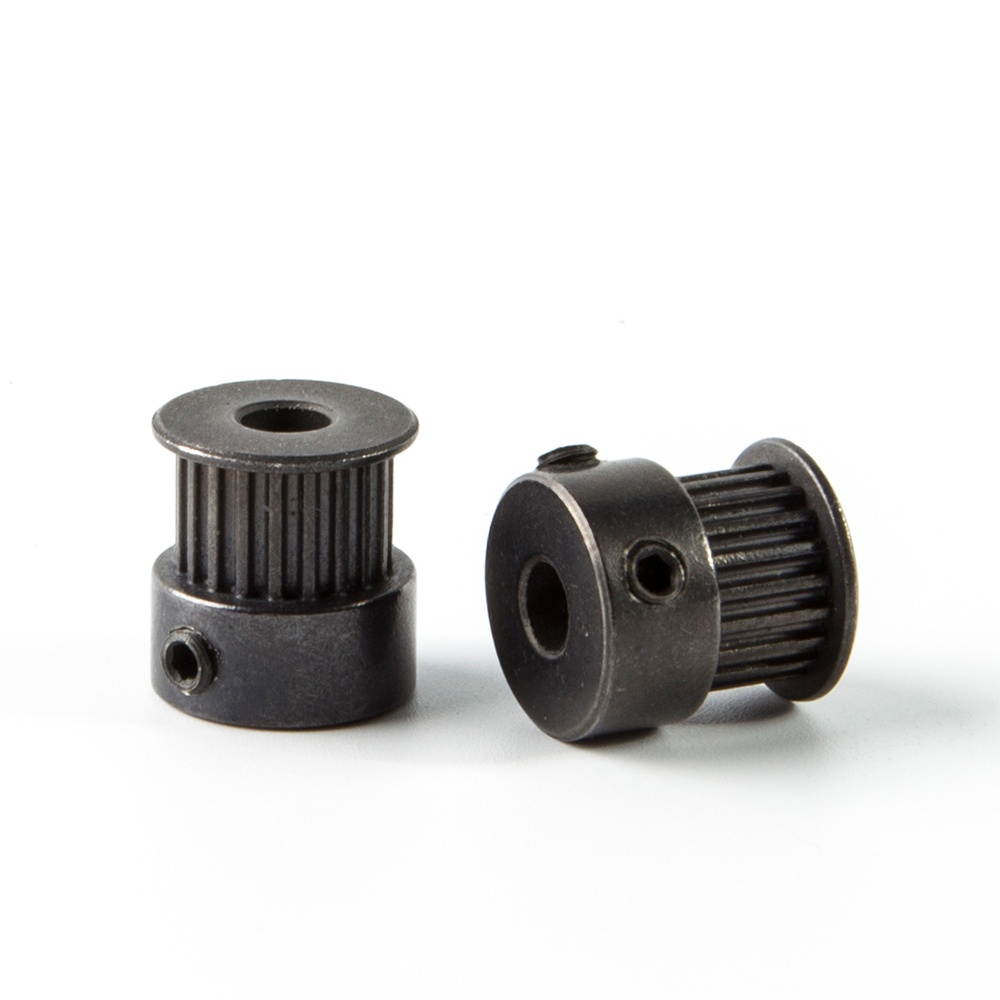 Creality 3D 2GT 20 Tooth Pulley Aluminum Alloy Timing Gear Synchronous Wheel 5mm Bore for 3D Printer 6mm Width Timing Belt 3D Printer DIY Kit Accessories Parts (Pack of 1pcs)