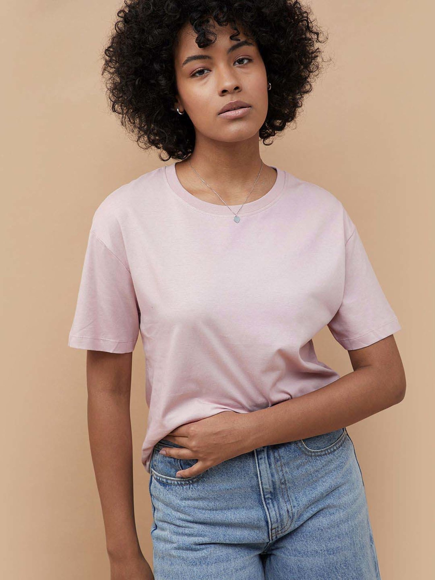 Fame Forever by Lifestyle Pink Cotton Regular Fit T-Shirt