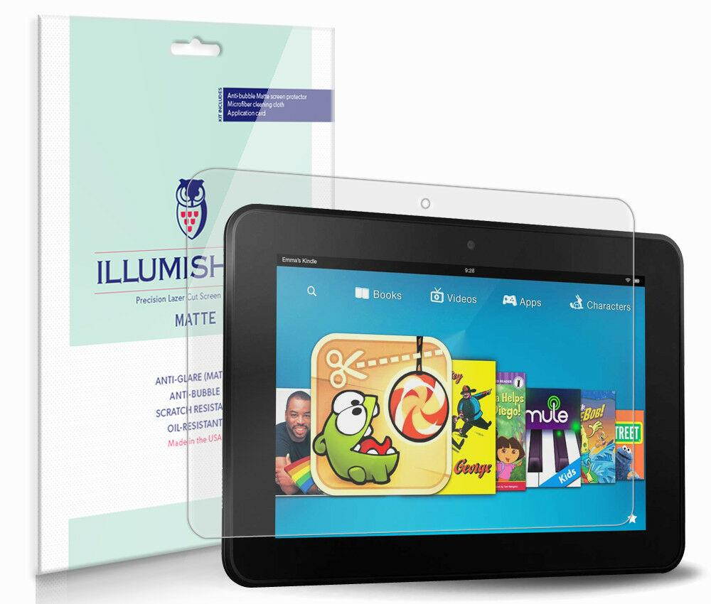 iLLumiShield Anti-Glare Screen Protector 3x for Amazon Kindle Fire 7" (1st Gen)