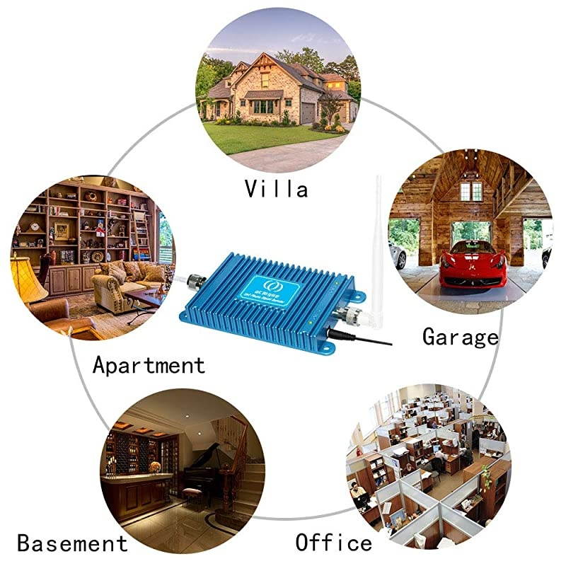 LTE ATT TMobile 65dB 700MHz Cell Phone Signal Booster for Home and Office Band 1217 FDD LTE Mobile Phone Signal Amplifier Including 45 Feet RG58 Cable Repeater Full Kit