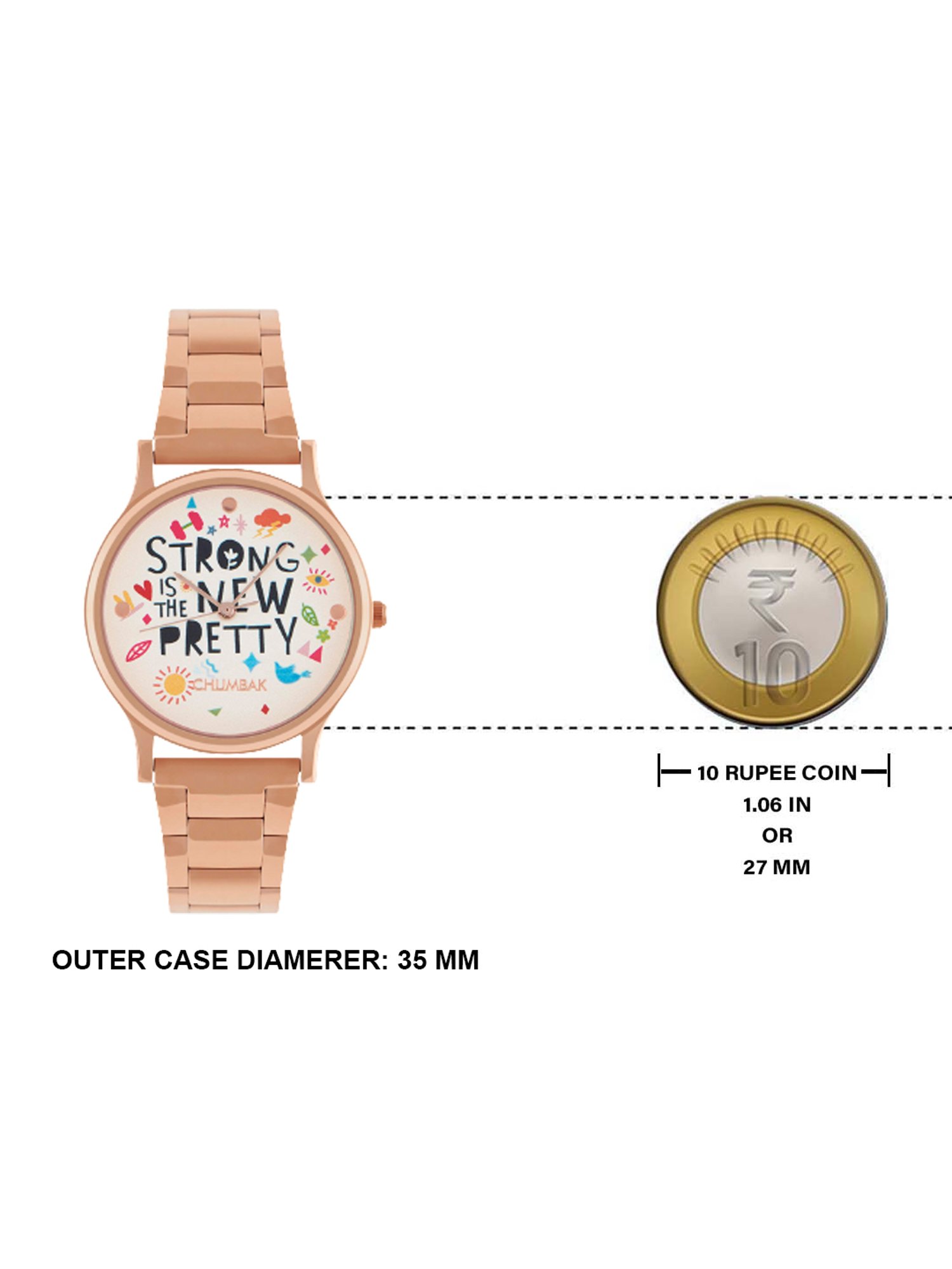 Chumbak 8907605117374 Analog Watch for Women