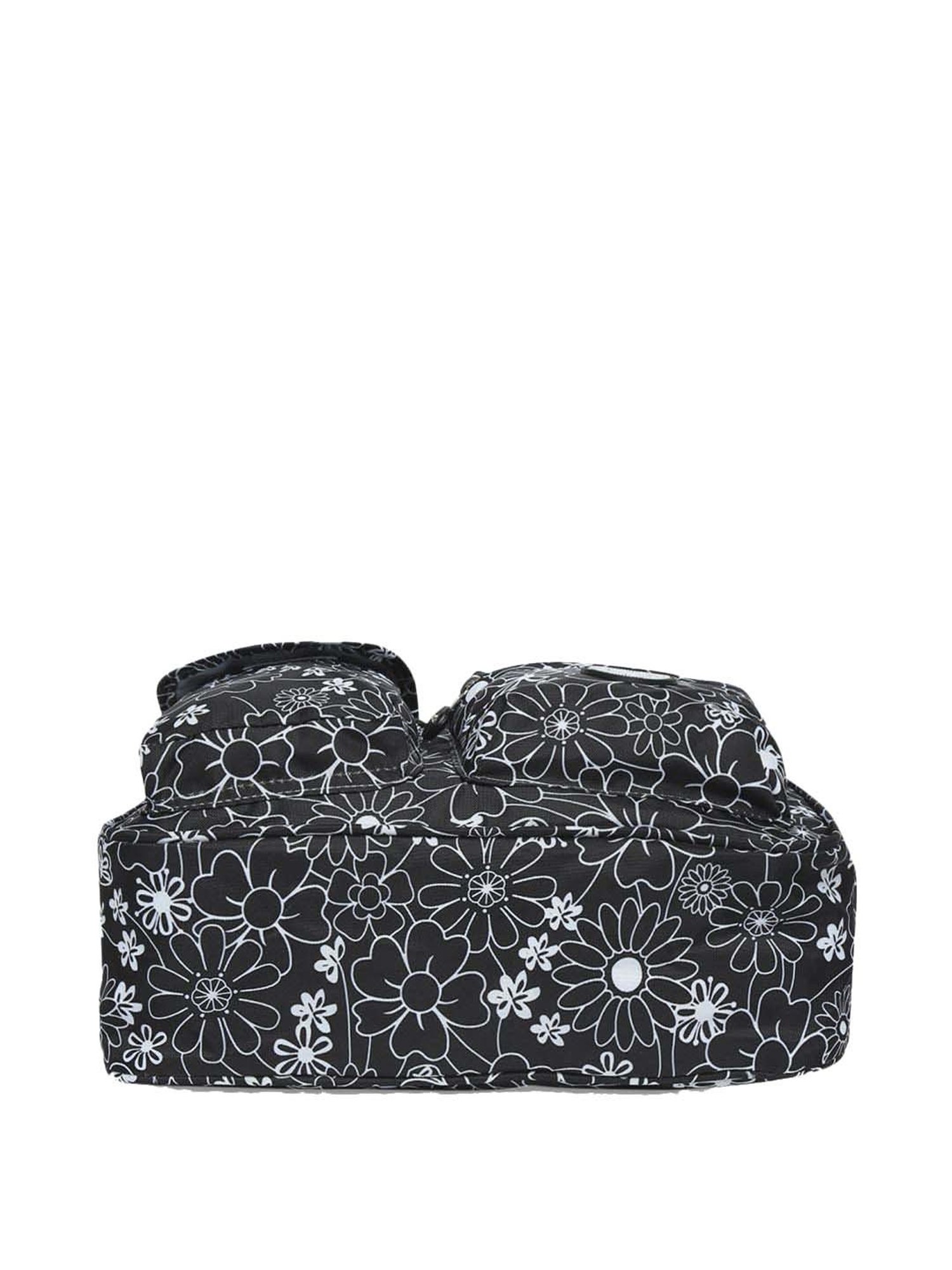 Baomi Black Printed Medium Shoulder Bag