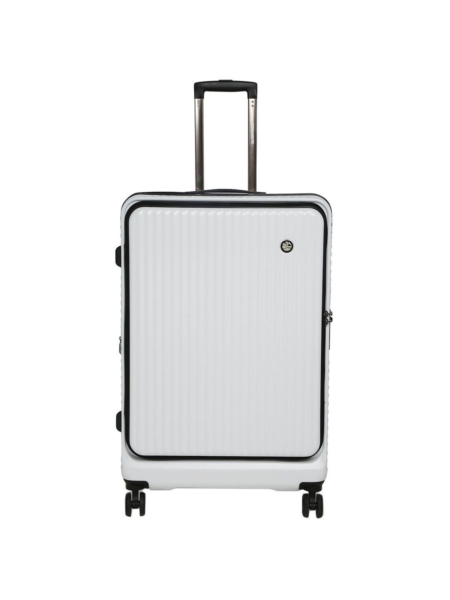 Perquisite Y2K Luxe Range White Hard 28" Large Luggage