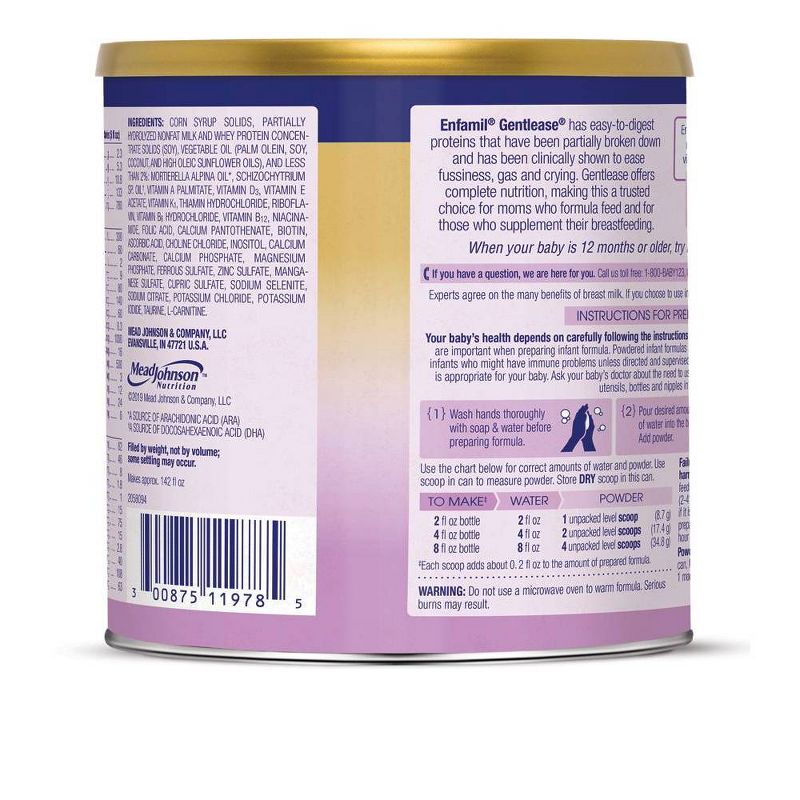 Enfamil Gentlease Formula Powder - 19.9oz