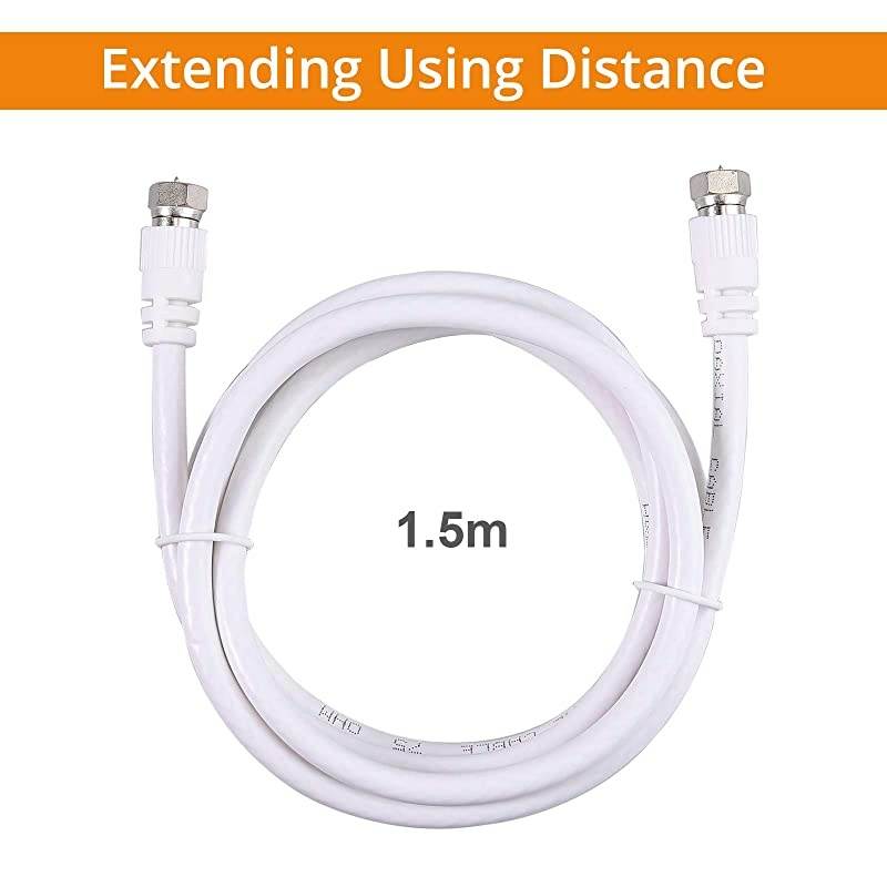 6-Way Coax Cable Splitter MoCA 5-2500MHz, Coaxial Splitter