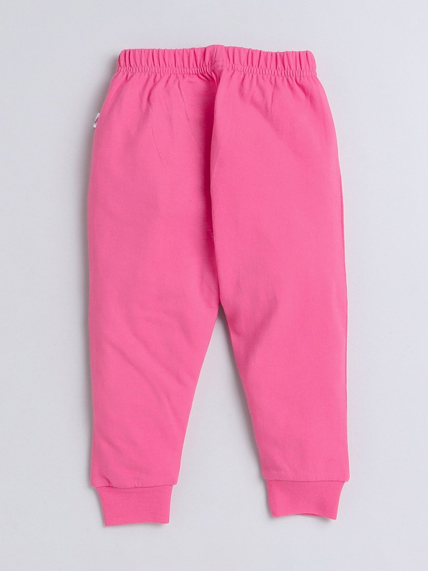 Bumzee Girls Navy & Pink Printed Pyjamas (Pack Of 2)