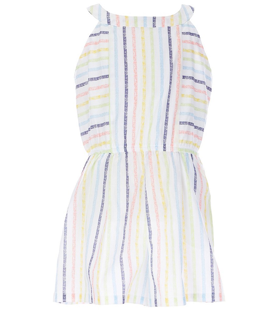 Habitual Big Girls 7-16 Ruffle-Trim Romper