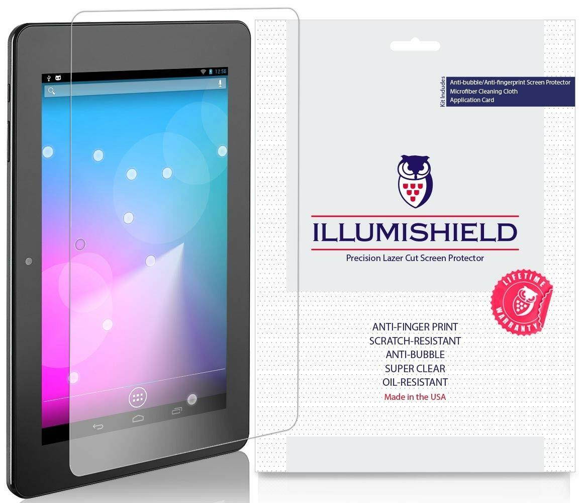 2x iLLumiShield Ultra Clear Screen Protector Cover for Insignia Flex 8 8GB
