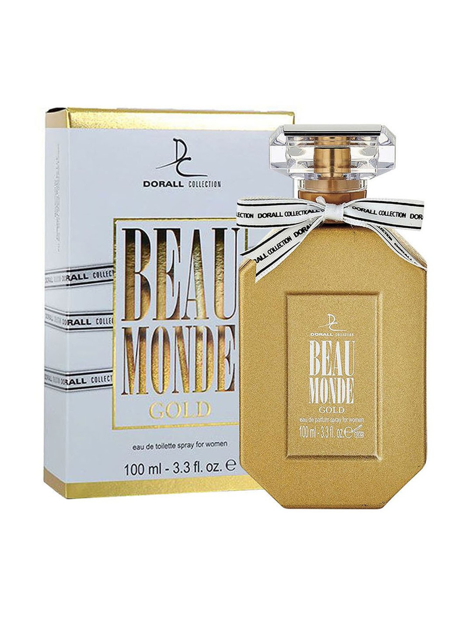 Dorall Collection Beau Monde Gold Eau De Parfum for Women - 100 ml