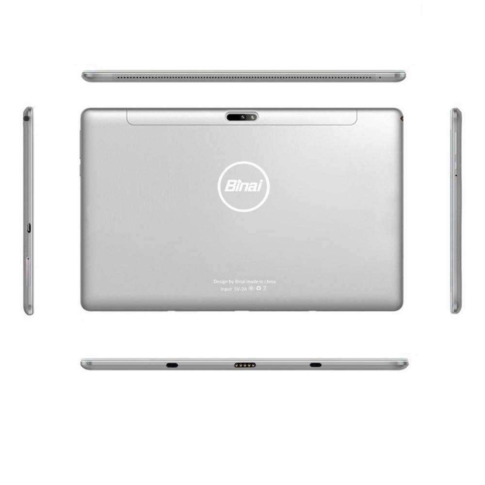 Original Box Binai T10FHD 64GB MT6797X Helio X27 Deca Core 11.6 Inch Android 8.0 Dual 4G Tablet With Keyboard