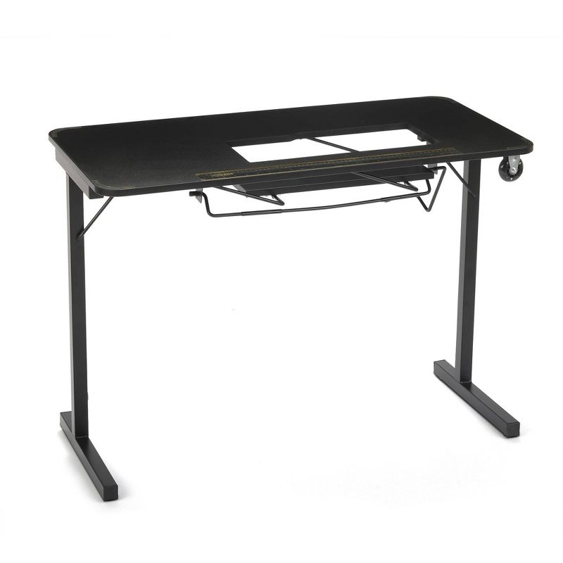 Arrow Cabinets Heavyweight Table for Vintage Singer Sewing Machines Black