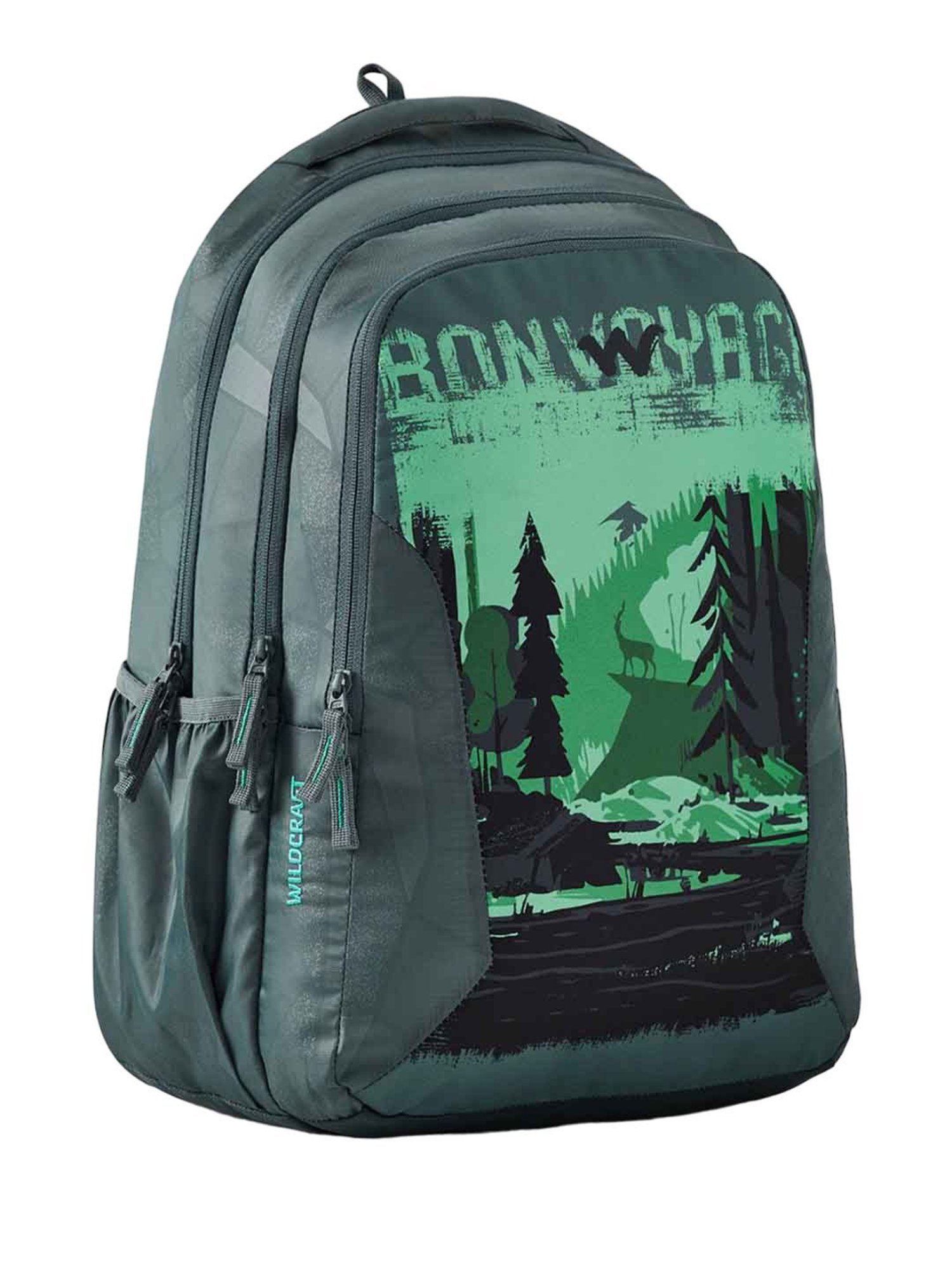 Wildcraft Blaze 45 Green Laptop Backpack