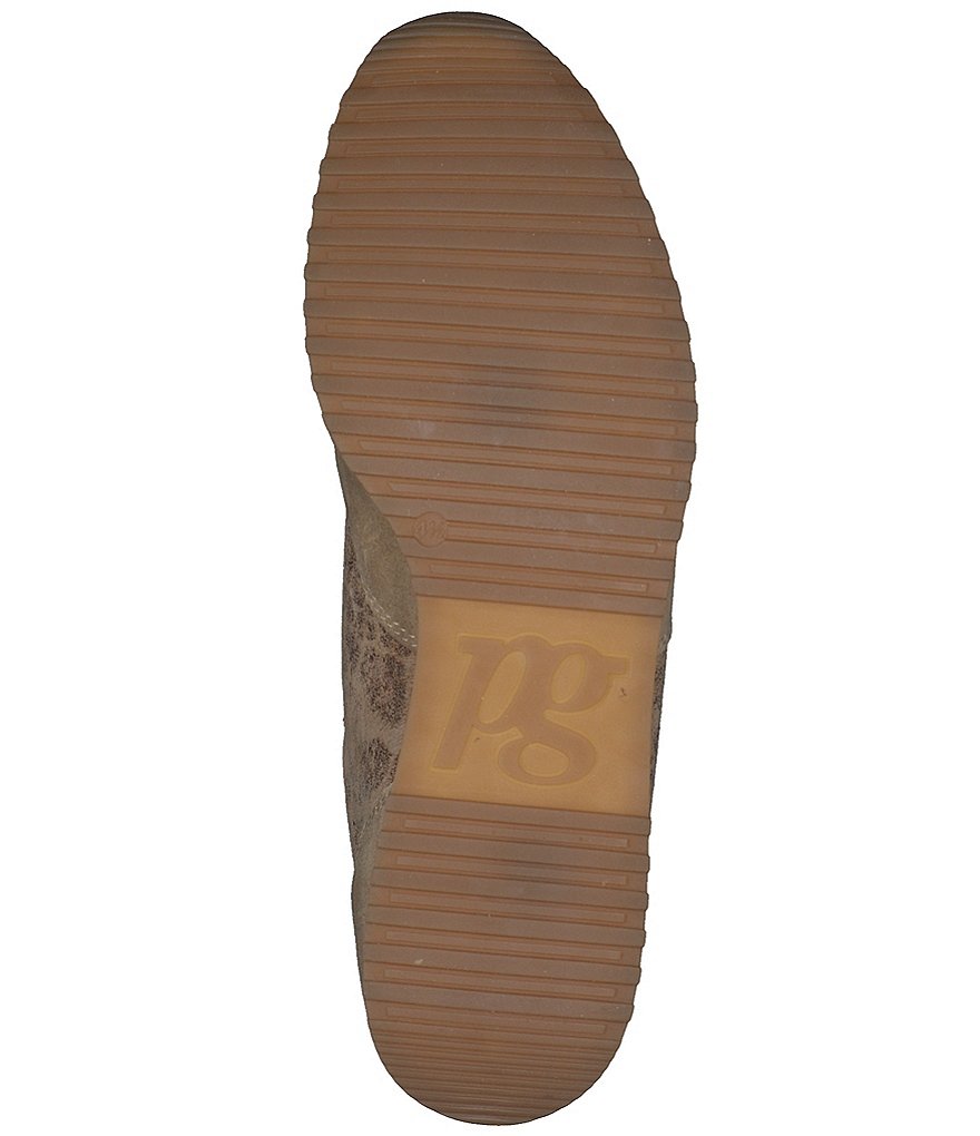 Paul Green Elvis 2021 Leather and Leopard Print Sneakers