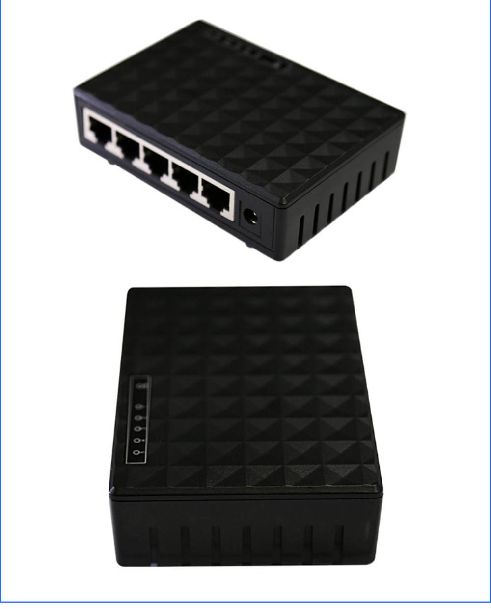 10/100Mbps 5 Ports Fast Ethernet LAN RJ45 Vlan Network Switch Switcher Hub Desktop PC