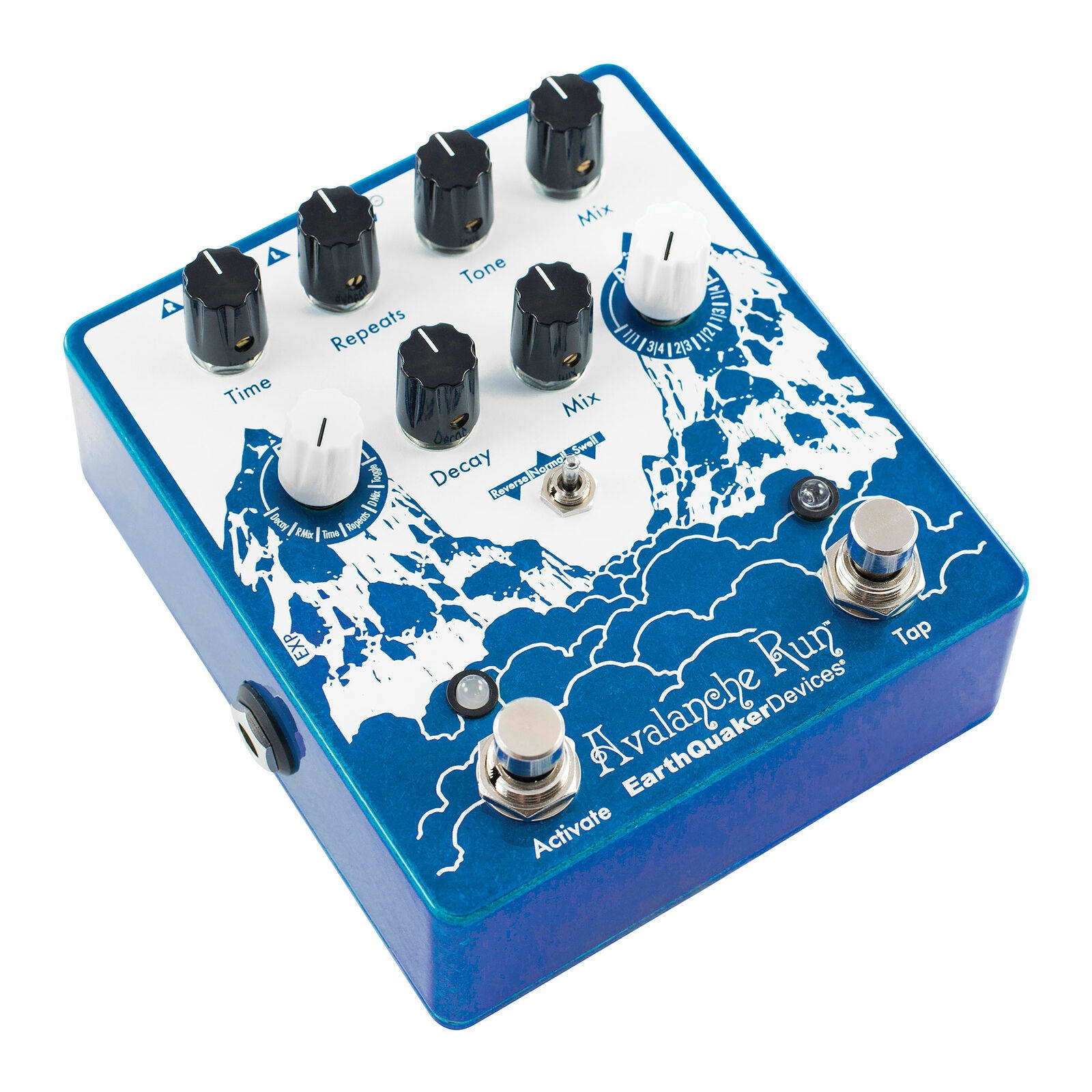 EarthQuaker Devices Avalanche Run Delay & Reverb with Tap Tempo V2 Guitar Pedal