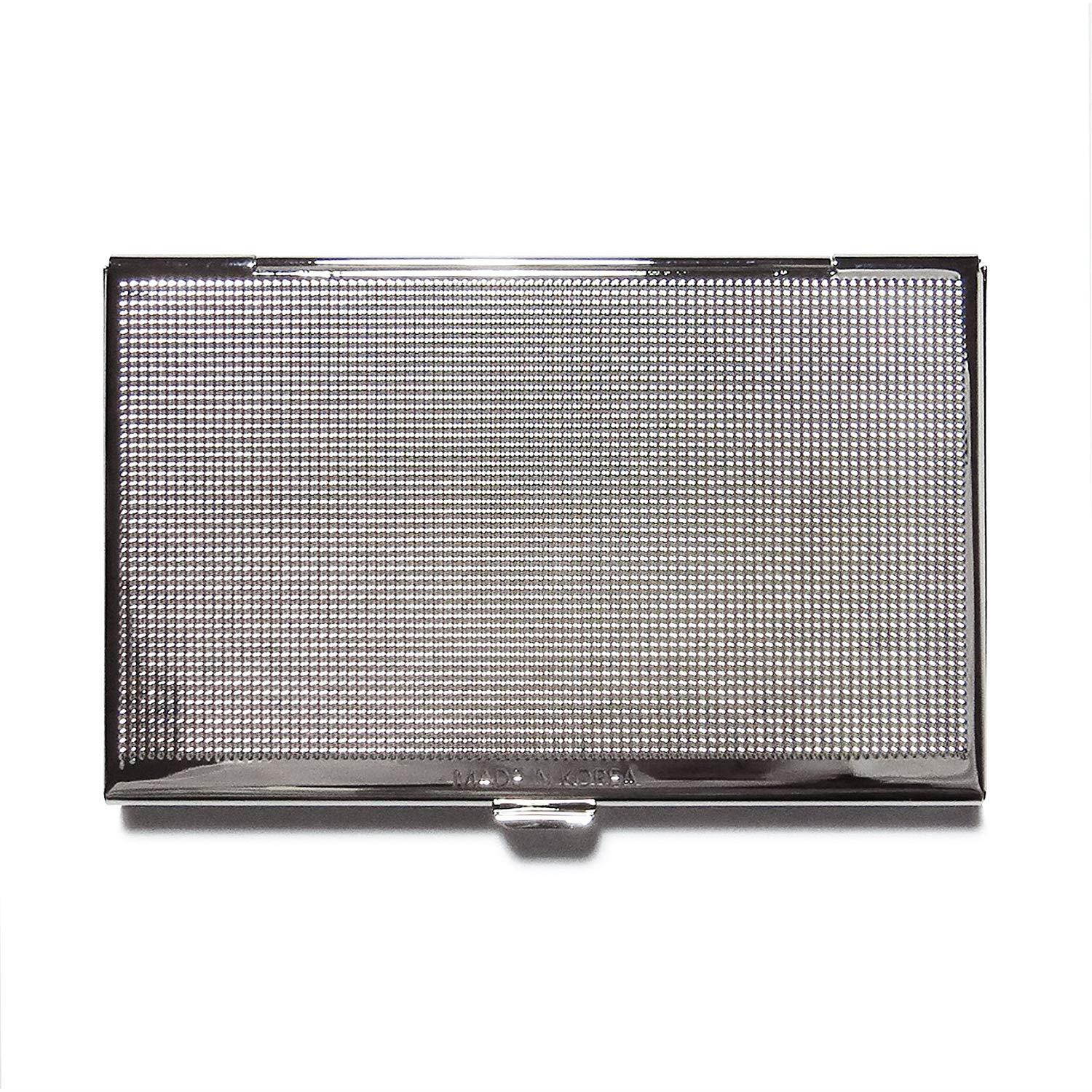 Dragon Black Business Credit Card Case Id Holder Metal Travel Wallet Mother of Pearl