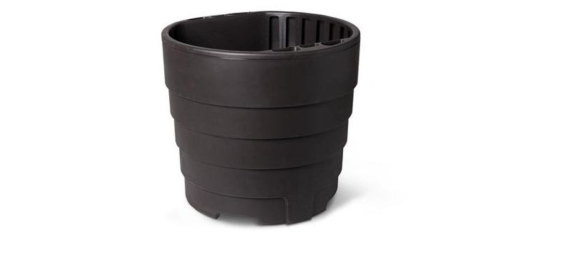 Gardener's Victory Self-Watering Patio Planter - Brown - Gardener's Supply Company