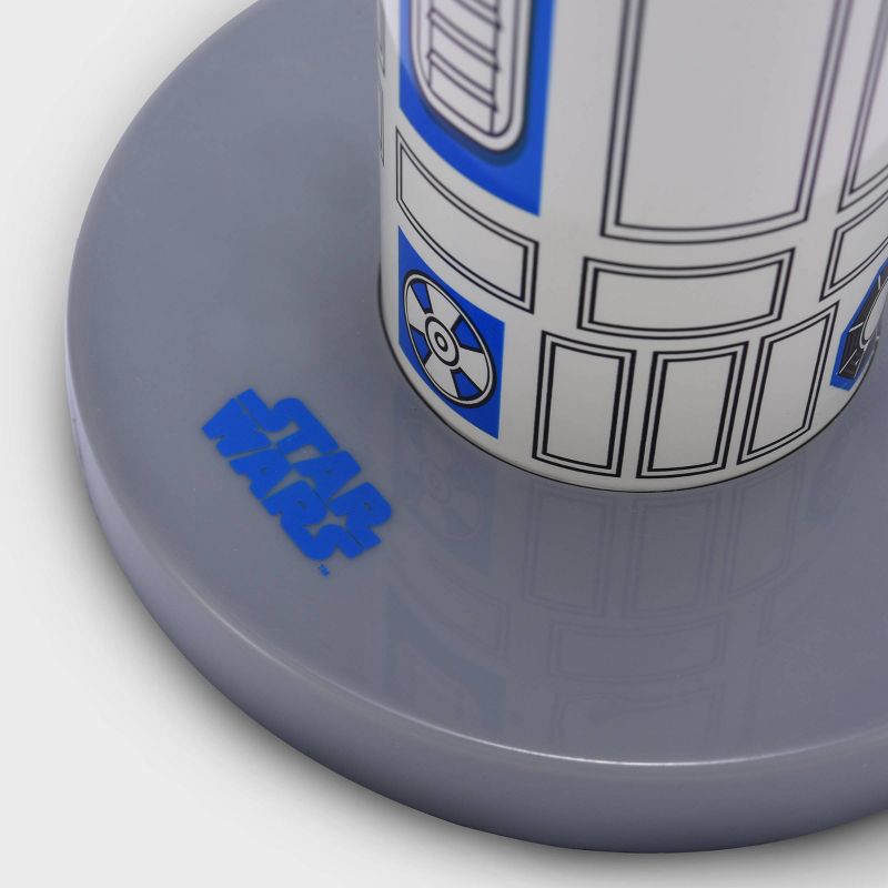 Star Wars R2-D2 3D Top Motion Lamp White