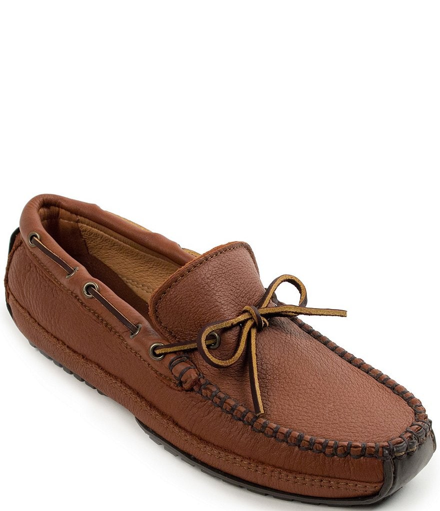 Minnetonka Men's Moosehide Weekender Moccasin