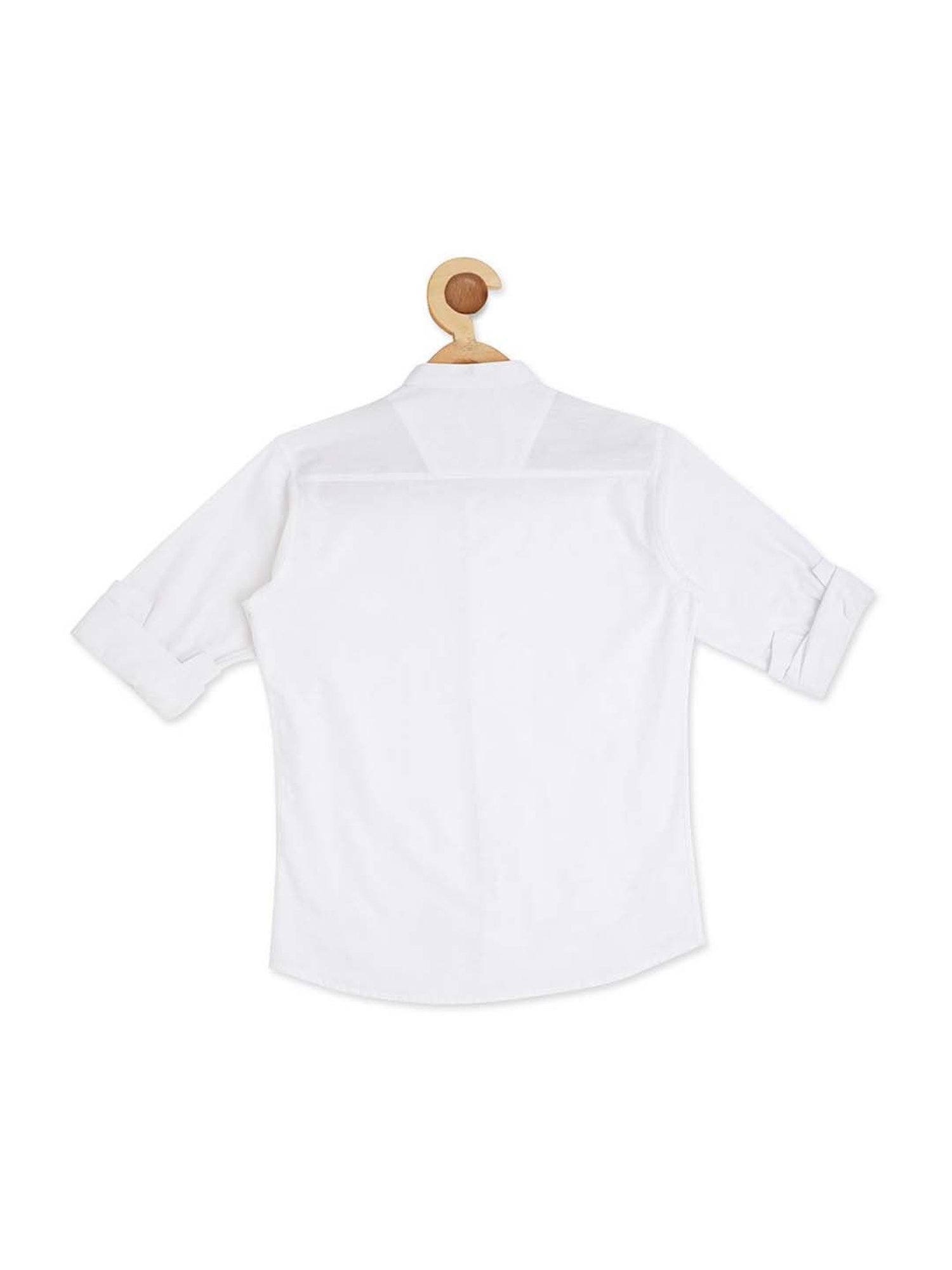 Crimsoune Club Kids Mint Solid Full Sleeves Blazer