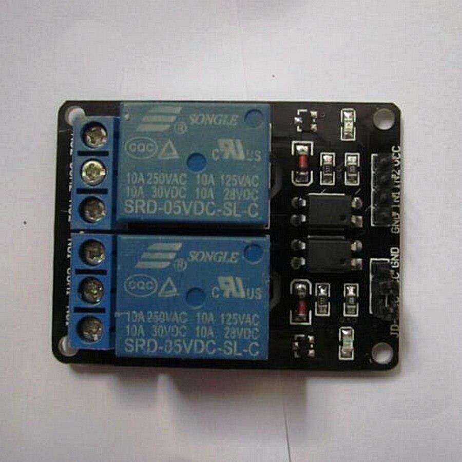 1PCS/LOT 5V 2 Channel Relay Module Shield for ARM PIC AVR DSP Electronic 30746