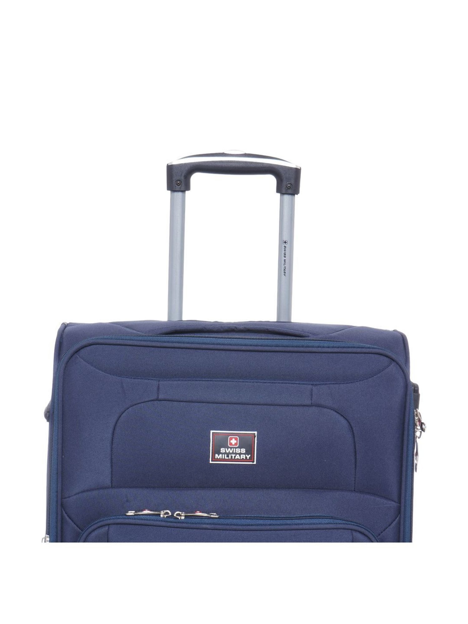 Swiss Military Navy 8 Wheels Small Carry-On Luggage