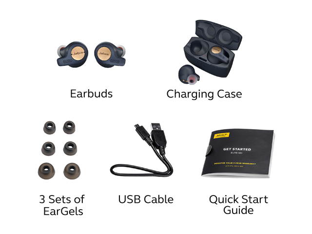 Jabra Elite Active 65t Copper Blue Manufacturer