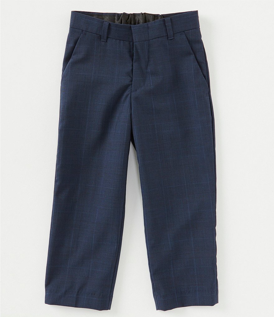 Class Club Gold Label Little Boys 2T-7 Sharkskin Dress Pants
