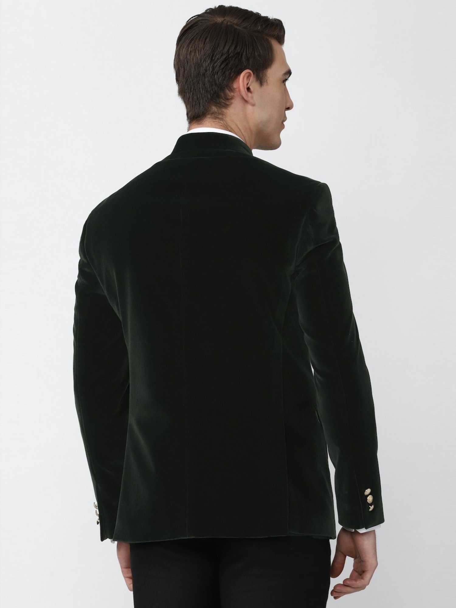 Hangup Cream Regular Fit Ethnic Blazer