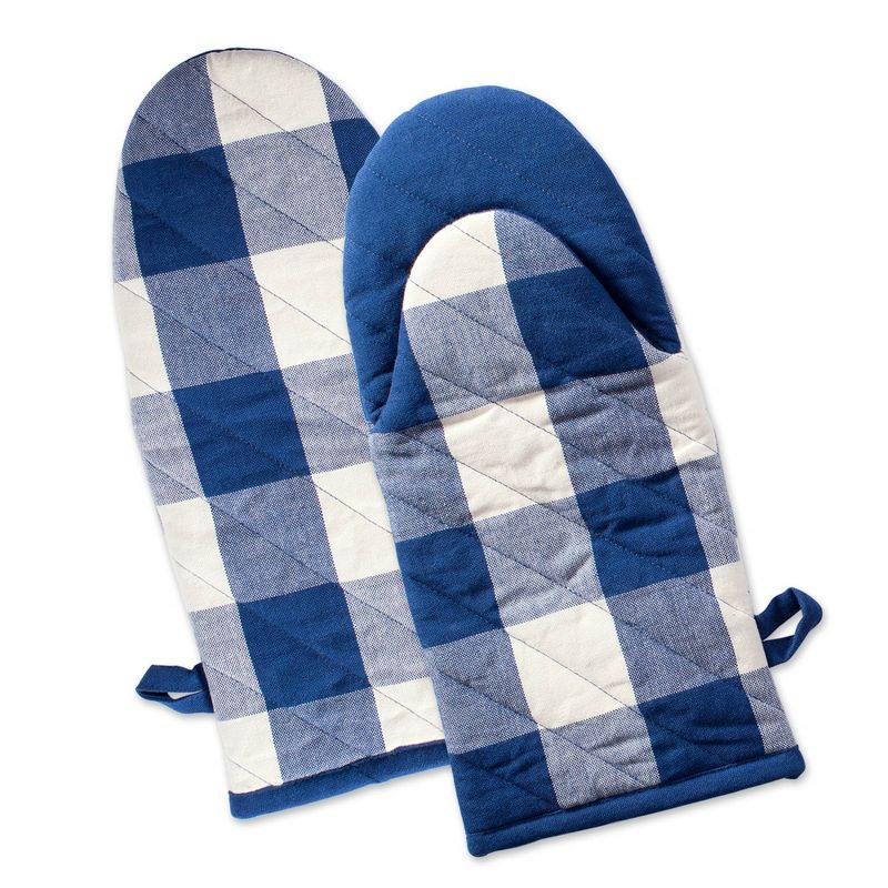 Cotton Chambray Oven Mitt Blue - Project 62™
