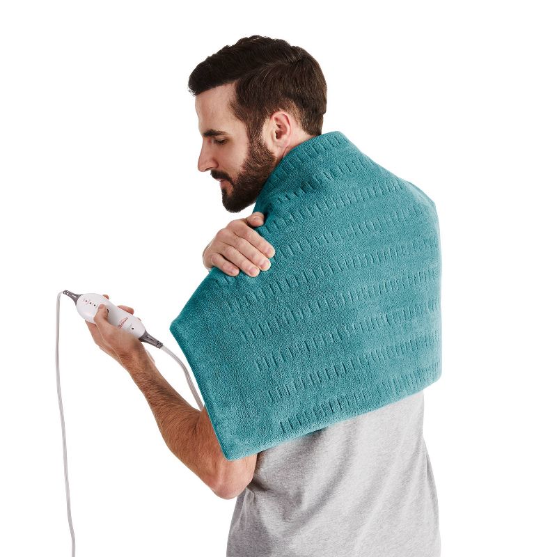 Sunbeam Premium Machine Washable Integrated Heating Pad with Compact Storage - XXL