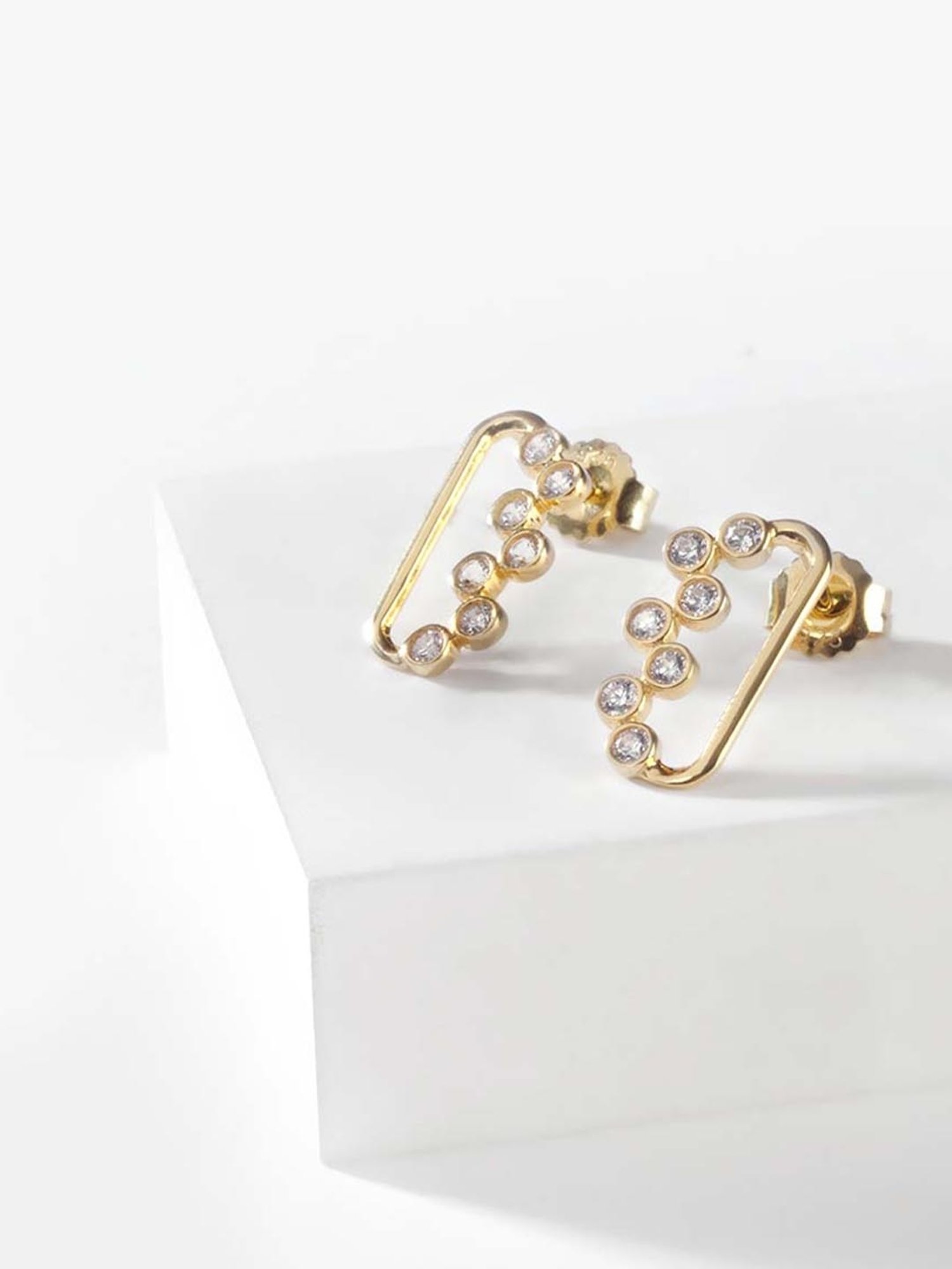 Shaya 92.5 Sterling Silver Midnight Memories Earrings for Women