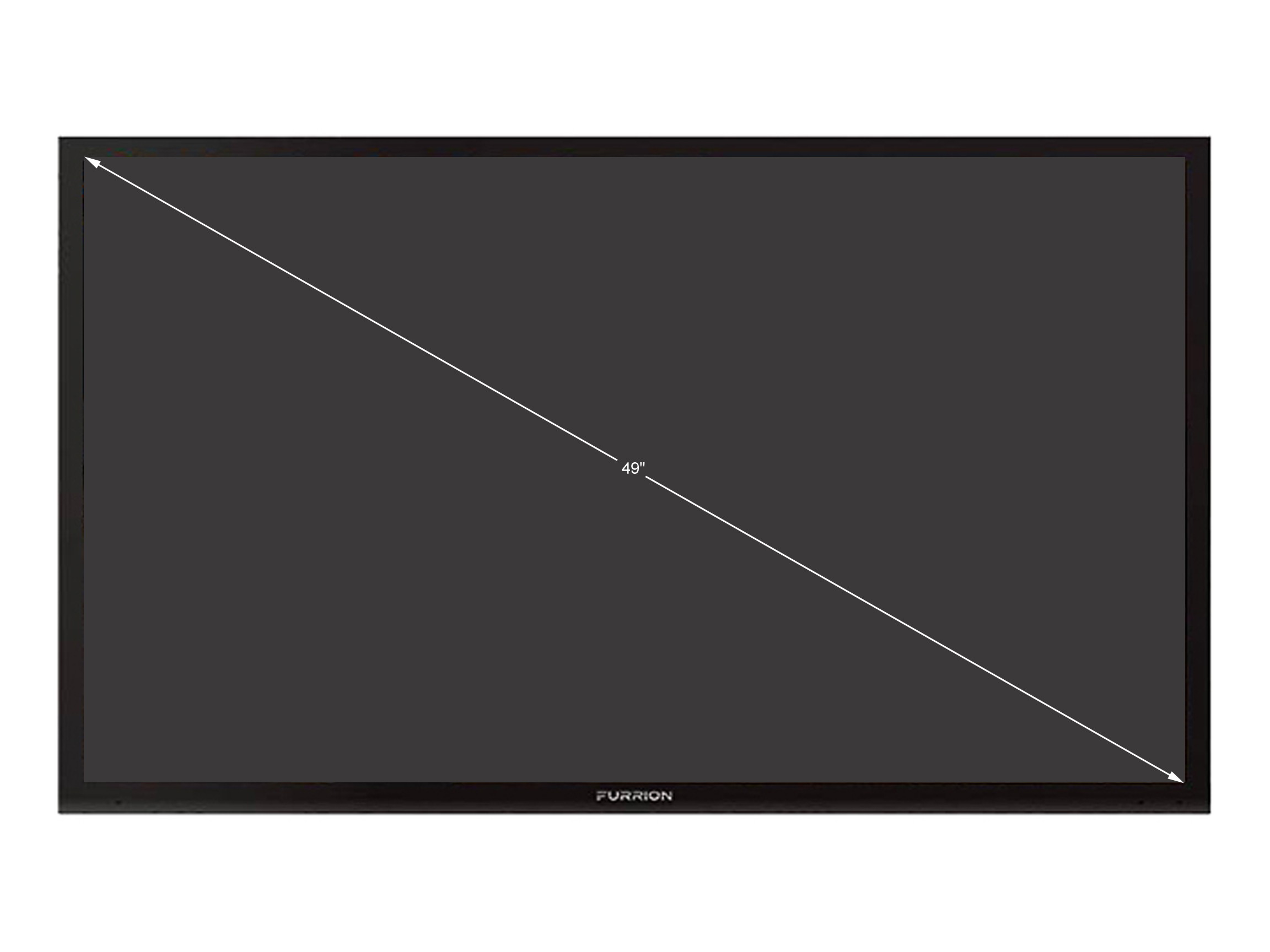 Furrion Aurora 49" Partial Sun 4K LED Outdoor TV with HDR