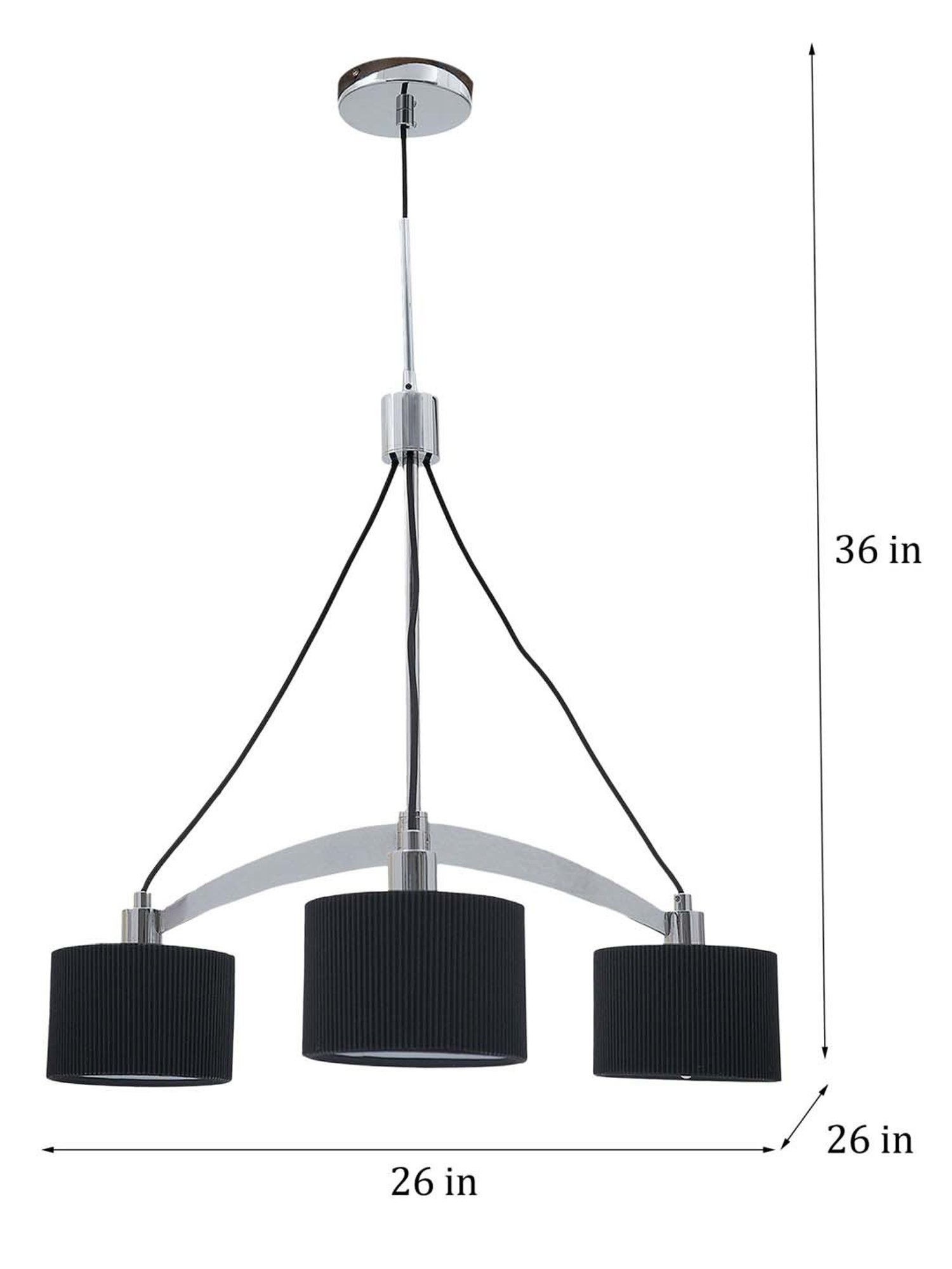 Fos Lighting Antique Brass Finish Allure 5 Light Chandelier - Set of 1