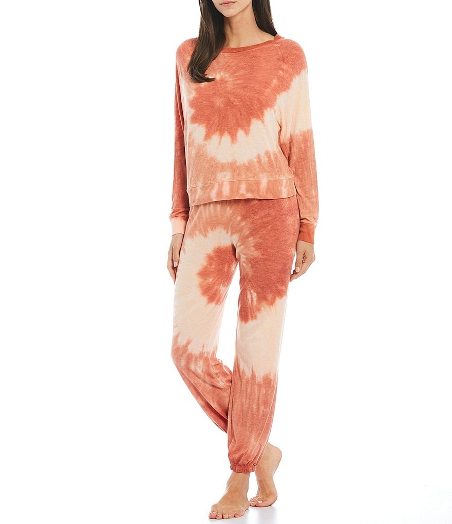 Honeydew Intimates Star Seeker Brushed Jersey Tie-Dye Coordinating Lounge Set