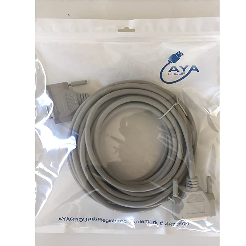 25Ft 25 Feet DB25 Male to Female MF Extension Parallel Cable UL Certified