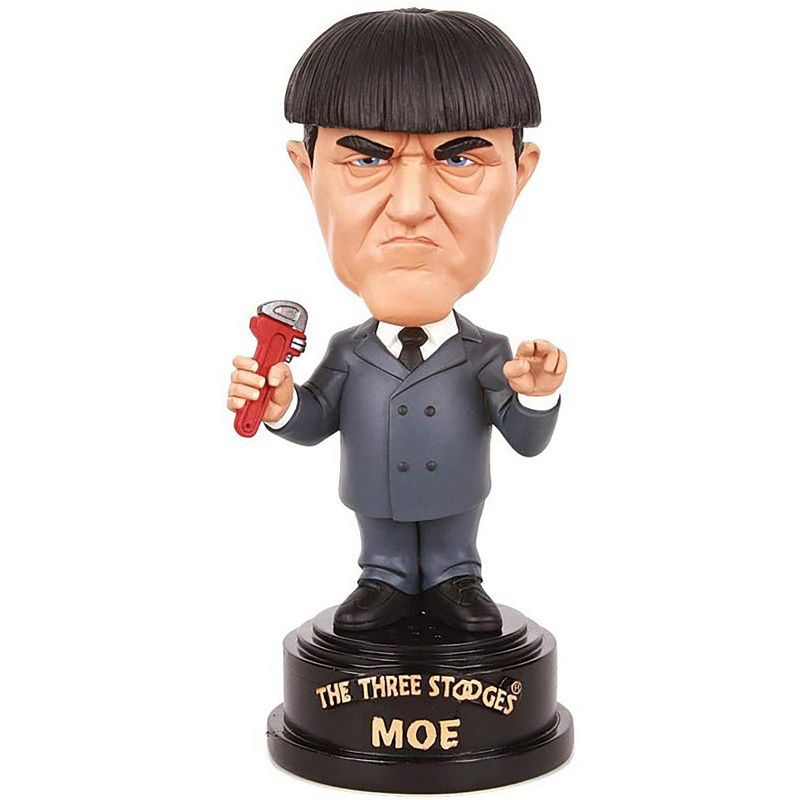 Beeline Creative, Inc. Three Stooges Moe Talking Bobblehead