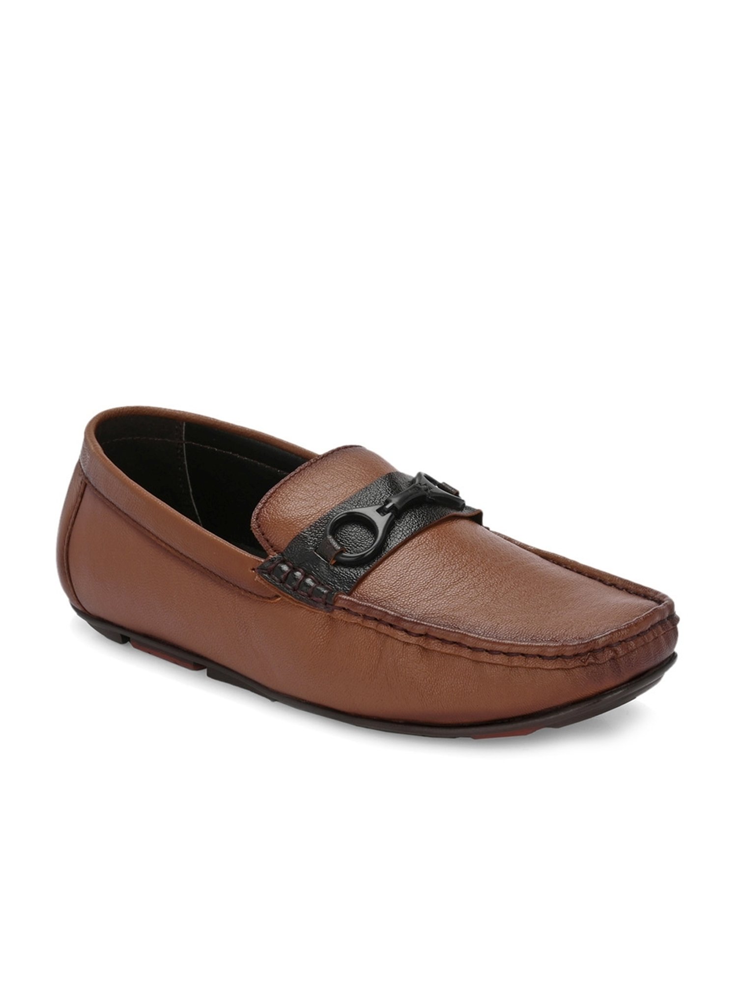 Clog London Men's Tan Casual Loafers