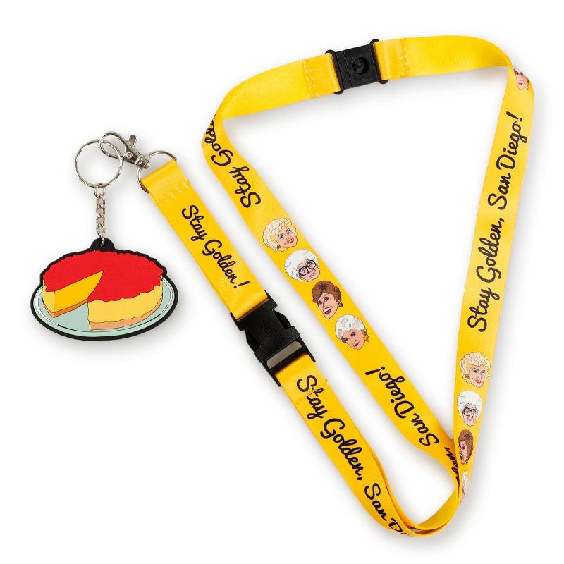 Just Funky Golden Girls Special Edition "Stay Golden, San Diego!" Lanyard w/ Charm