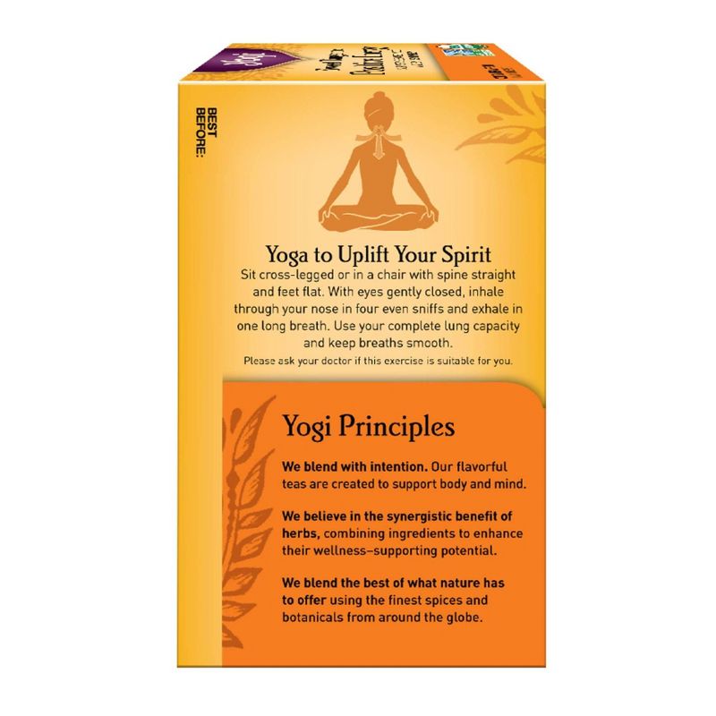 Yogi Tea - Sweet Tangerine Positive Energy Tea - 16ct